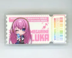 【中古】バッジ・ビンズ 教室のセカイの巡音ルカ 「劇場版プロジェクトセカイ 壊れたセカイと歌えないミク×ローソン アクリルバッジA」