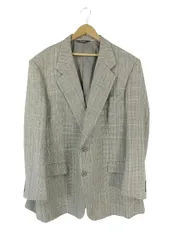 ニナリッチ NINA RICCI テーラード ジャケット シングル 2B 総柄 長袖 グレー系 QQQのサムネイル