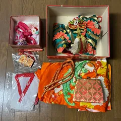 七五三 着物 小物 髪飾り 帯 まとめ売り レトロ 子供用 ひな祭り アンティーク 昭和レトロ 和服
