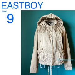 EASTBOY　イーストボーイ　フード付き（取り外し可）ジャケット　9　ベージュのサムネイル