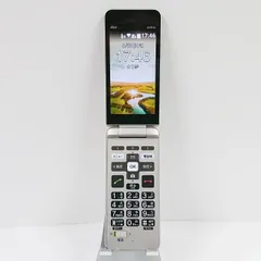 SIM解除済 動確済み au かんたんケータイ KYF41 ゴールド フルセット Amazon | au かんたんケータイ KYF41 シャンパンゴールド【SIM