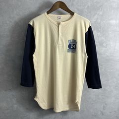 70s Champion バータグ ヘンリーネック ロンT L - メルカリ