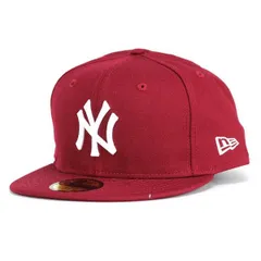 12492043 NEWERA ニューエラ new era 59FIFTY ニューヨーク・ヤンキース カーディナル スノーホワイト 13562240【TB】