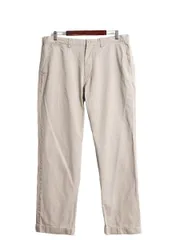 【お得なクーポン配布中!】 90s ポロ ラルフローレン コットン チノ パンツ メンズ 36 34 オールド 90年代 チノパン ストレート アーミー タイプ ノータック ベージュ