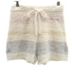 gelato pique ジェラートピケ ボーダー ショートパンツ F ピンク ルームウェア レディース 古着