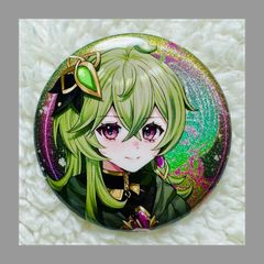 原神 同人缶バッジ 早柚A （さゆ）58mm 缶バッヂ - メルカリ