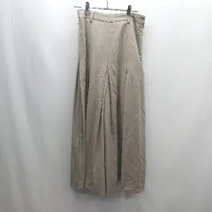 ◇ ⊇ apart by lowrys アパートバイ ローリーズ ガウチョパンツ サイズL ブラウン系 レディース E  【1501160033925】