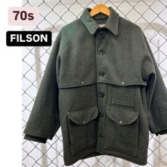 70's 80s FILSON Double Mackinaw Cruiser Jacket Made in USA