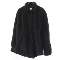 Maison Margiela1 10 メゾン マルジェラ 24SS テディフェイクファーデュアルウェアシャツ S50FP0026 ブラック 44のサムネイル