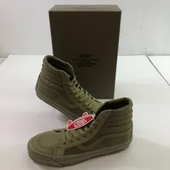 【中古】04w1606∞※ WTAPS × VANS Vault by OG Sk8-Hi LX ダブルタップス × バンズ ヴォルト バイ OG スケートハイ LX 212BWVND-FWM02S オリーブ ドゥラブ 26.5cm スニーカー 【八王子店】のサムネイル