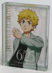 【中古】アクリルスタンド・アクリルパネル 花垣武道 アクリルブロック dusty flower ver. 「東京リベンジャーズ POP UP SHOP in マルイ」