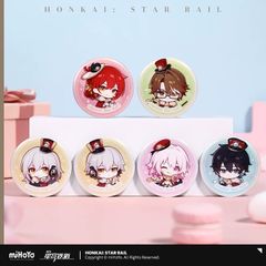 崩壊：スターレイル・公式　缶バッジ（ナナシの勲功）開拓者　主人公・男（穹）主人公・女（星）丹恒　三月なのか　姫子　ヴェルト　カフカ　刃　景元　符玄