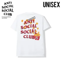 ANTI SOCIAL SOCIAL CLUB アンチソーシャルソーシャルクラブ PANDA EXPRESS WHITE TEE (パンダ エクスプレス ホワイト Tシャツ) 夏物 半袖 トップス カットソー クルーネック カジュアル ストリート スケーター