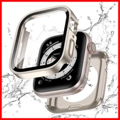 【人気商品】【在庫処分】【特価商品】【在庫セール】【特別セール】【フルカバー保護】Kawoco アップルウォッチ 防水 カバー Apple Watch SE Series 9 8 7 対応 41mm ケース 2 in 1 前後の保護 二重構造 耐衝撃 iWat