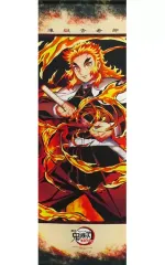 【中古】タペストリー [単品] 煉獄杏寿郎 A1半裁タペストリー 「Blu-ray/DVD 劇場版 鬼滅の刃 無限列車編 完全生産限定版」 アニメイト購入特典