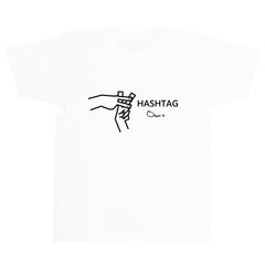 メンズ レディース カットソー 半袖Tシャツ ハッシュタグ # ORIGINAL S/S TEE ホワイト 白 OTS0017