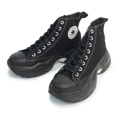 【新品】セール 23.0～25.0cm コンバース CONVERSE スニーカー メンズ レディース ハイカット 厚底 オールスター (R) サージトレーナー HI ブラック/ブラック ALL STAR (R) SURGETRAINER HI