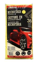 Kirkland カークランド　マイクロファイバー　タオル（40cmx40cm） 36枚入　イエロー