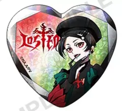 【中古】バッジ・ピンズ ジャック・ムートン 「ヴィジュアルプリズン トレーディングホログラムハート缶バッジ」