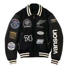 バンソン ライダースジャケット VANSON レザージャケット サイズ36