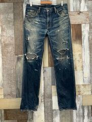 URBAN CRAFT】ハードダメージ加工 デニムパンツ 紺 L メンズ - メルカリ