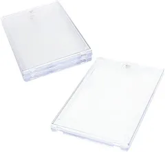 ノンブランド品 マグネットローダー カードホルダー トレカ用 コレクション 収納ケース 硬質プラスチック製 3個セット