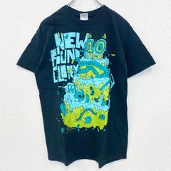 古着 used　GILDAN　ギルダン　半袖プリントTシャツ　ニュー・ファウンド・グローリー　10周年　記念　ネイビー　Mサイズ