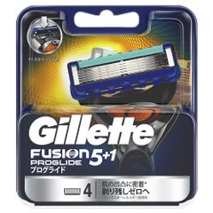 ジレット プログライド フレックスボール マニュアル 髭剃り カミソリ 男性 単品 4個 (x 1)