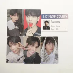 TXT テヒョン SANCTUARY ANGEL ver.  KNIGHT ver. トレカ フォト カード TAEHYUN TOMORROW X TOGETHER トゥバ