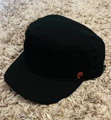 【新品 未使用品】ドッグタウン DOGTOWN ｘ Rocket448 コラボ  ワークキャップ CAP 帽子 黒 ブラック スケート ブランド 正規品