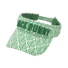 JACK BUNNY ジャックバニー  サンバイザー 総柄 グリーン系 FR [240101427450] ゴルフウェア ストスト