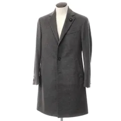 【中古】ラルディーニ LARDINI ウール チェスターフィールドコート グレー【サイズ50】【メンズ】のサムネイル