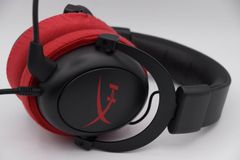Kingston HyperX Cloud Core のイヤーパッドの保護・修理に mimimamo スーパーストレッチ・ヘッドホンカバー （サイズ：L、色：レッド、型番：MHC-002-RD）
