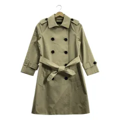 【美品】  COACH / コーチ | コットン トレンチコート 裏地シグネチャー柄 | XS | ベージュ | レディース