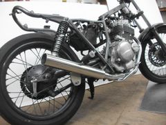 ガレージt&f ビラーゴ250 フラットフェンダー&シーシーバー&ピリオン