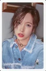 【中古】コレクションカード(女性) TWICE/ミナ/裏面ピンク/5TH MINI ALBUM CD「What is Love?」初回購入特典フォトカードセット(A Ver.)