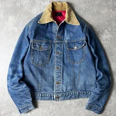 60s 70s Sears ROEBUCKS 中綿 キルティング ライナー デニム ジャケット / 60年代 70年代 ビンテージ シアーズ ローバックス ショート丈
