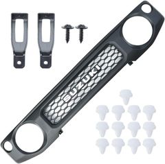 ジムニー JB64 JB74 フロントグリル チッピング ブラック 汎用エンブレム対応 外装パーツCYB171目玉商品