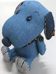 【中古】ぬいぐるみ スヌーピー デニムぬいぐるみ(S) 「PEANUTS(SNOOPY)」 Snoopy Chocolate 倉敷店限定