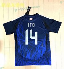 Y-3 サッカー日本代表ユニフォーム2024 ホーム 番号14 伊東 純也
