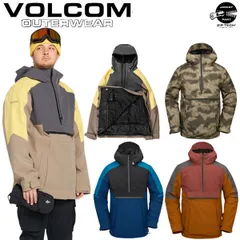 24-25 VOLCOM/ボルコム BRIGHTON pullover 着用説明動画 メンズ レディース 防水プルオーバー スノーボードウェア スノーウェアー 2025 型落ち