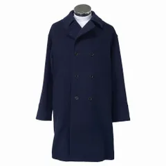 限定品 マッキントッシュ モノグラム柄 ネイビー メルトンウール P