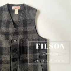 【良品】 FILSON / MACKINAW WOOL VEST
