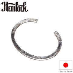 hemlock ヘムロック Forged bangle -silver シルバーバングル