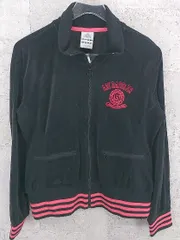 ◇ adidas アディダス 長袖 ジップアップ ジャケット L ブラック *  【1002798836242】