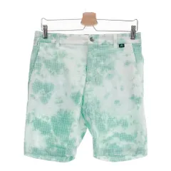 サイズ：79 ADIDAS GOLF アディダスゴルフ HC0293 ハーフパンツ シアサッカー タイダイ柄 ブルー系 [240101472837] ゴルフウェア メンズ ストスト