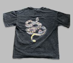 マルボロ　スネークパス柄　プリントTシャツ