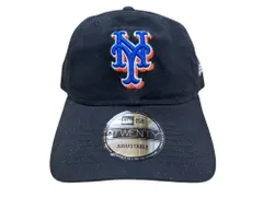 NEWERA (ニューエラ) 9TWENTY ニューヨーク・メッツ ベースボールキャップ CAP MLB 60235230 F ブラック ウィメンズ/027