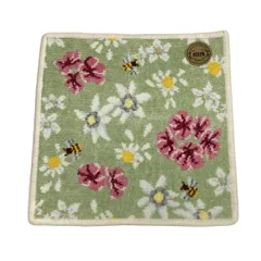 フェイラーハンカチ＊コスメキッチン　チューリップラビット2枚セット【完売品】新品 FEILER】チューリップラビット ハンカチ＜全3色＞ ｜タオル