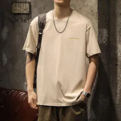 種類40：XL [/B：ダークグレー メンズ 男性用 ファッション オシャレ シンプル 大人 かっこいい ストリート ヒップホップ HipHop 夏 薄手 綿 コットン 半袖 T シャツ ルーズ ボトム シャツ ヘビー アメリカンンン トップス